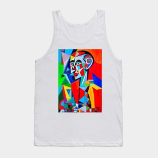 Embrace of the Wilderness: Man and Forest in Harmony Tank Top